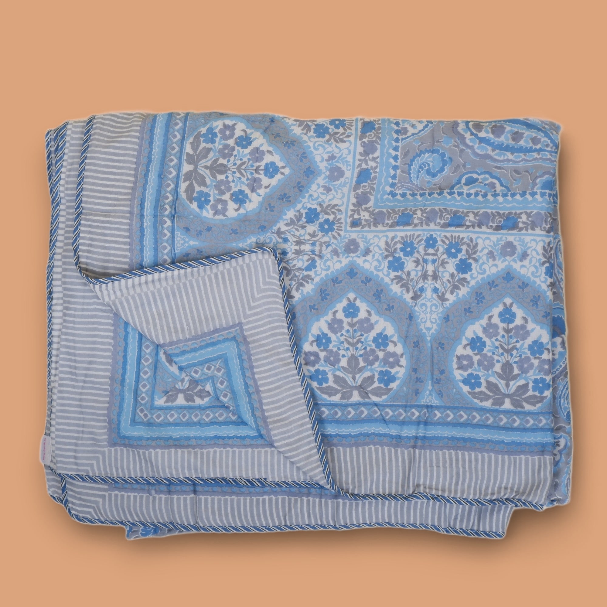 Double Bed Pure Mulmul Cotton Dohar - Amara - Tarvik