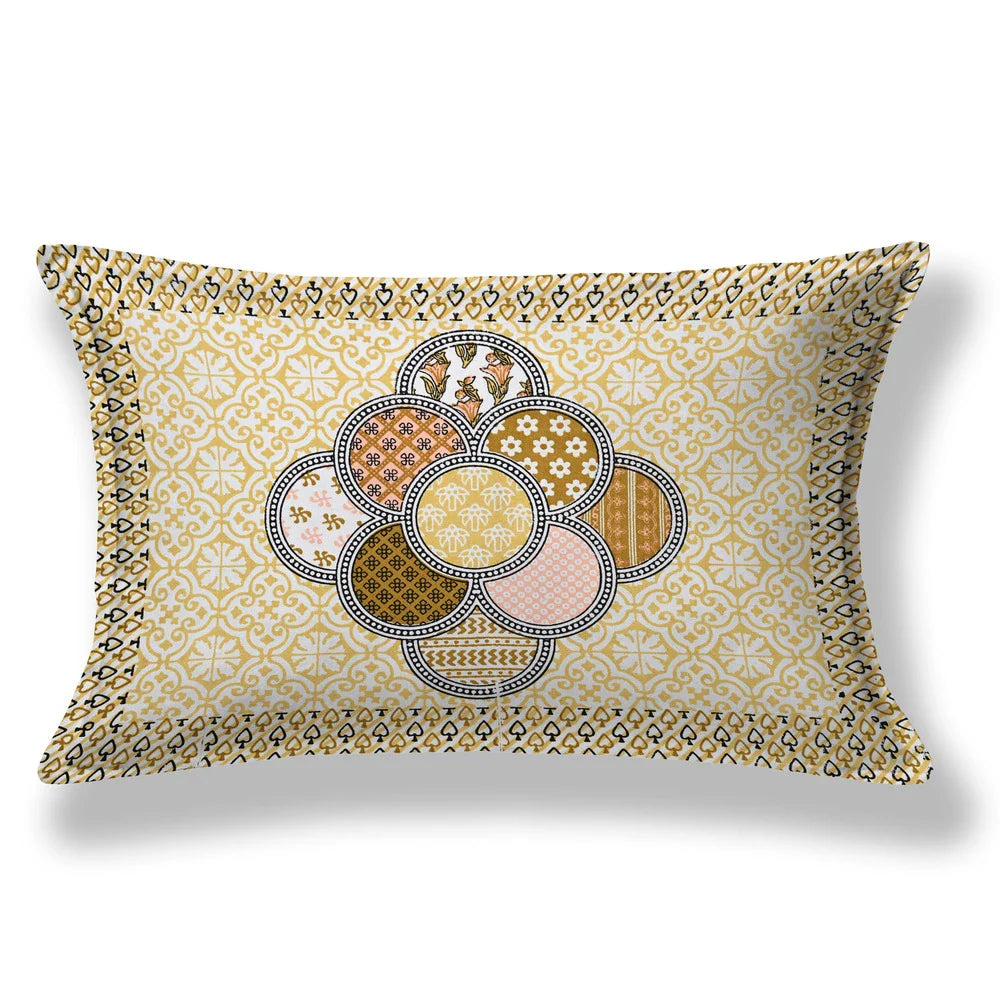 Hand Block Printed Cotton Single Bedsheet - Jhalak (70X100 inches)