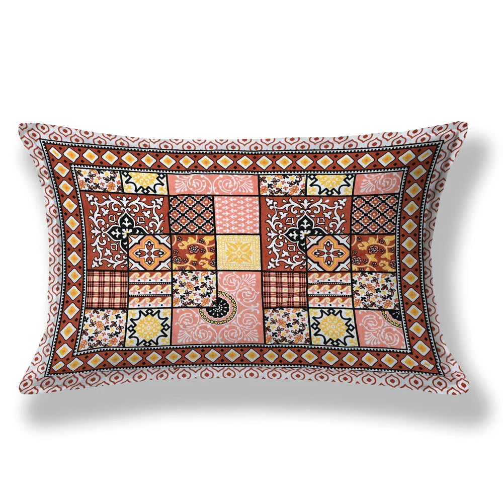 Jaipuri Cotton Single Bedsheet Set – Patchwork Print (70X100 inches)